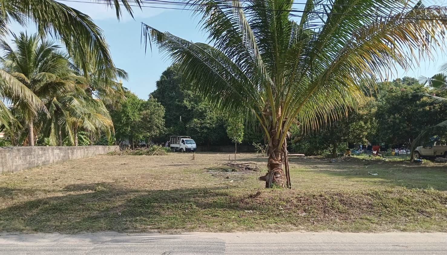 Flat land for sale in Meanam, Koh Samui 