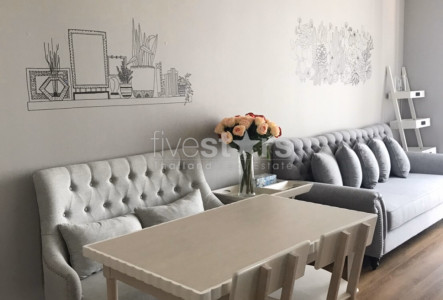 High floor unit 2 bedrooms condo for rent near BTS Phromphong