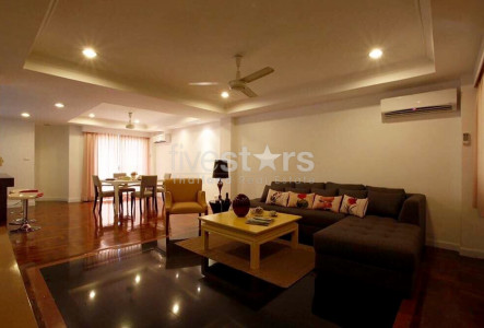 Townhouse in compound 5 bedrooms for rent in Bangkok Sathorn BTS Surask Chongnonsi